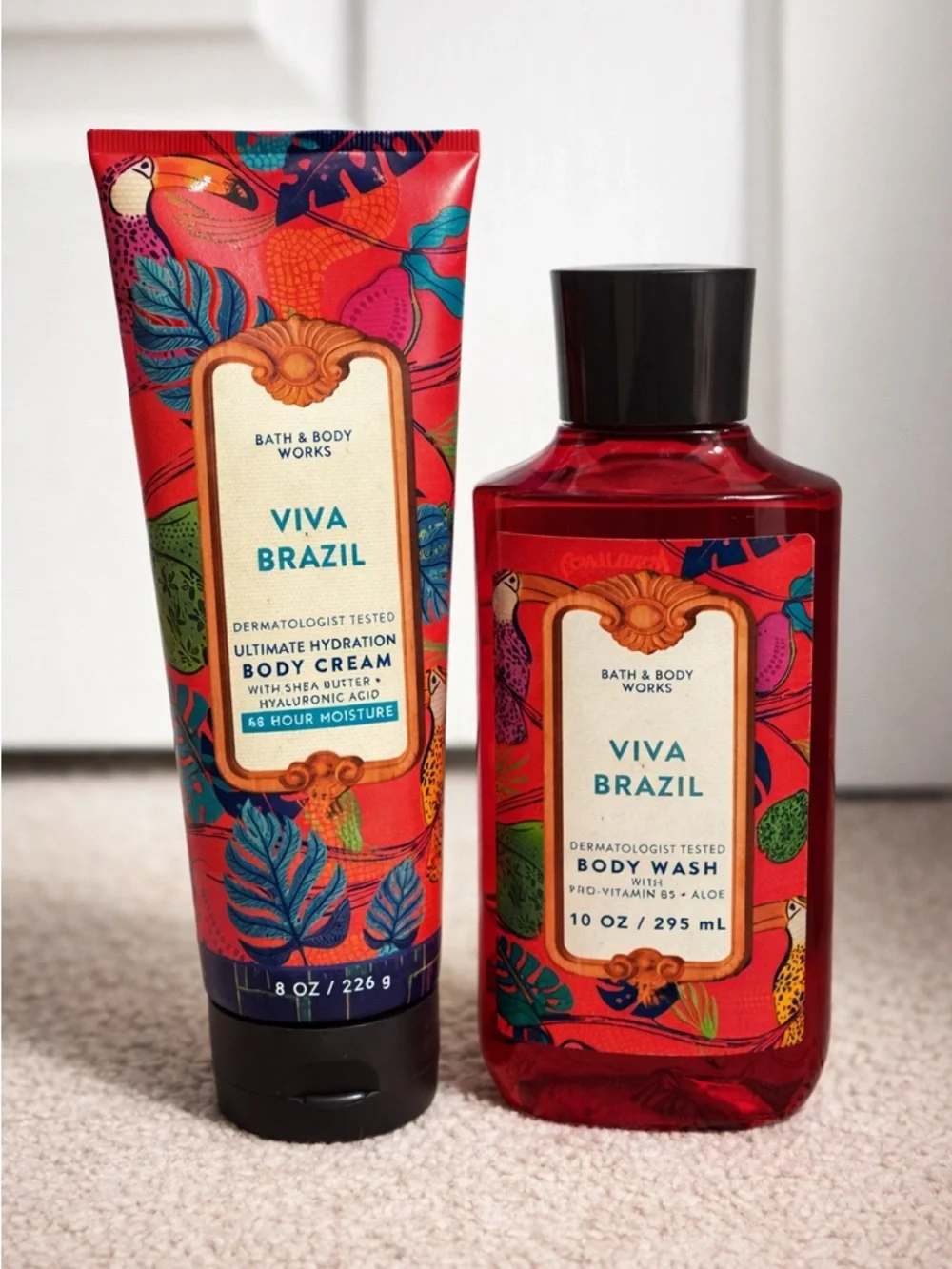 Bath & Body Works Viva Brazil Body Care Set